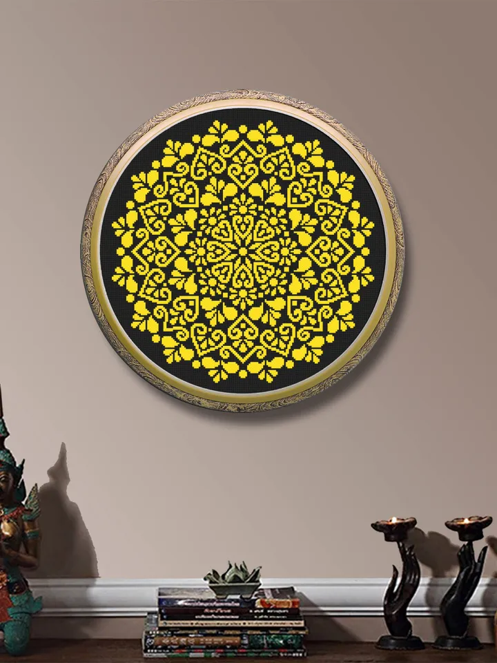 Mandala set cross stitch pattern download PDF, Floral ornament cross stitch chart, Mandala pattern digital, Easy monochrome embroidery #S44