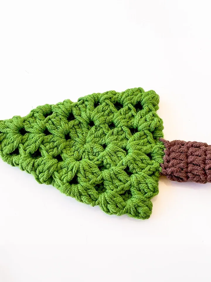 Crochet Christmas Tree Pattern Tutorial PDF, Easy Holiday Crochet Pattern for Beginners, DIY Christmas Ornament Instructions