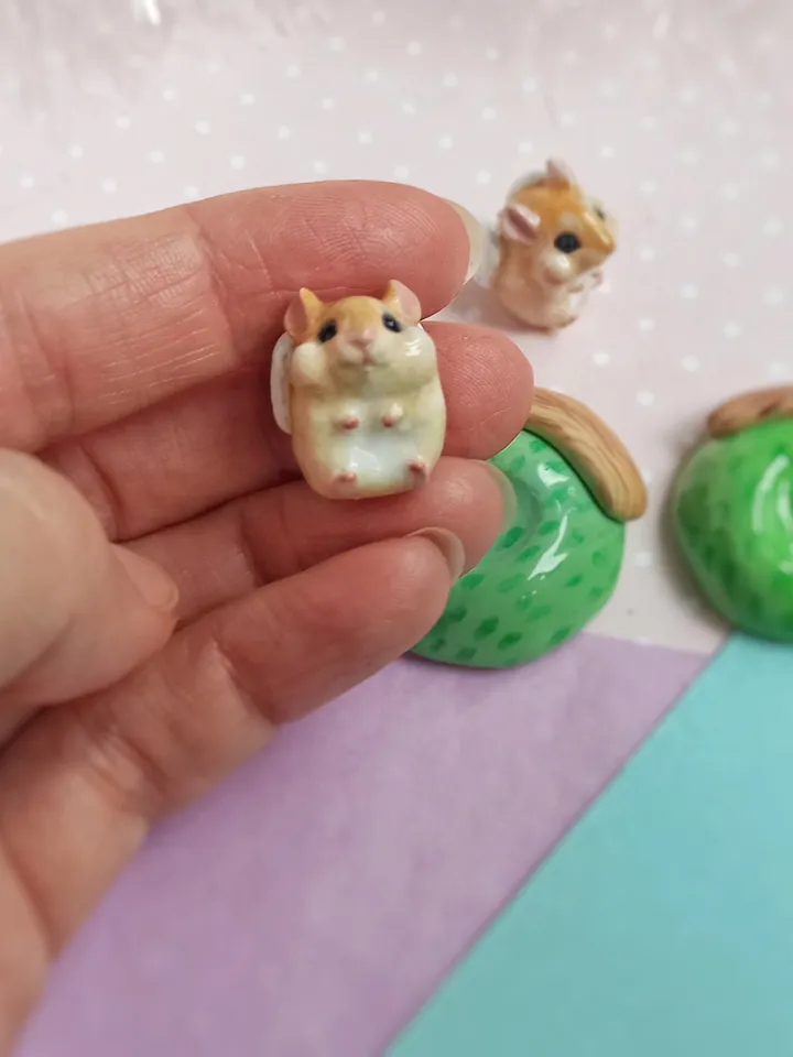 Tiny Hamster memorial Figurine (US discount)