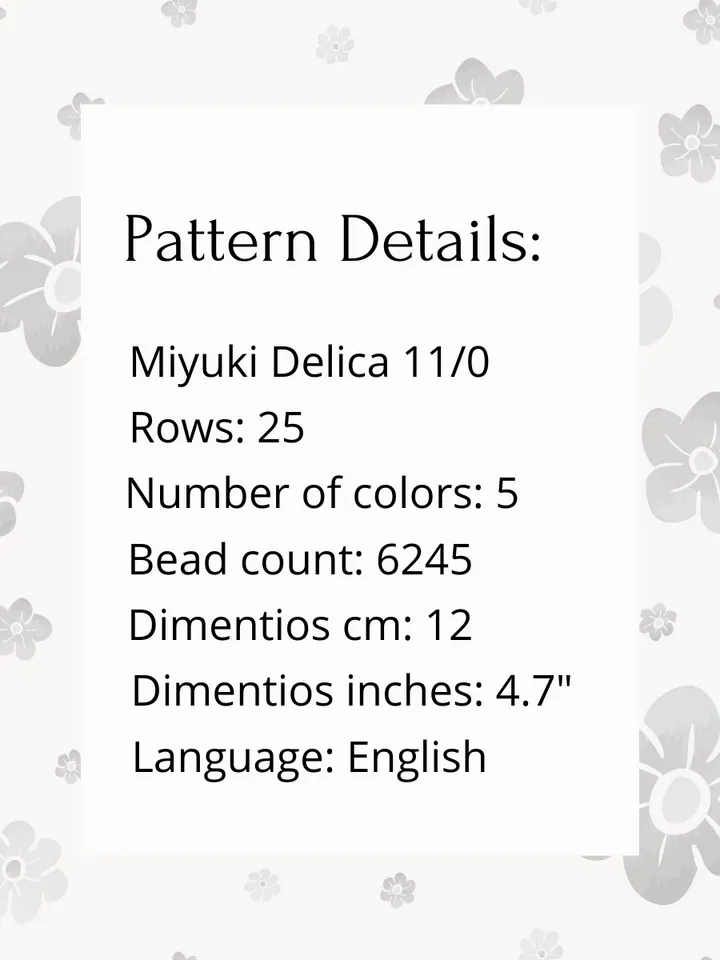 Black Chickens 3D Peyote Star Beading Pattern, Seed Bead Birds Ornament, Beaded Star Pattern