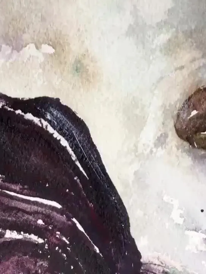 Black orchids,original watercolour painting,orchids wall art,watercolor flowers wall decoration.