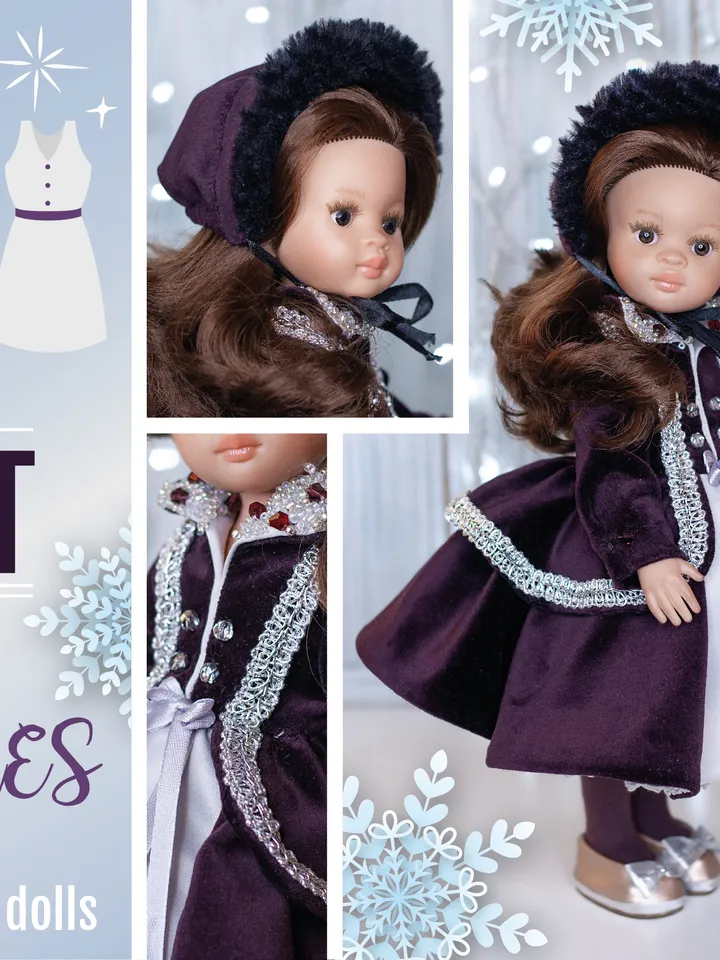 Dianna Effner Little Darling clothes, Paola Reina clothes, 13 inch doll clothes, Doll clothing, Handmade doll clothes