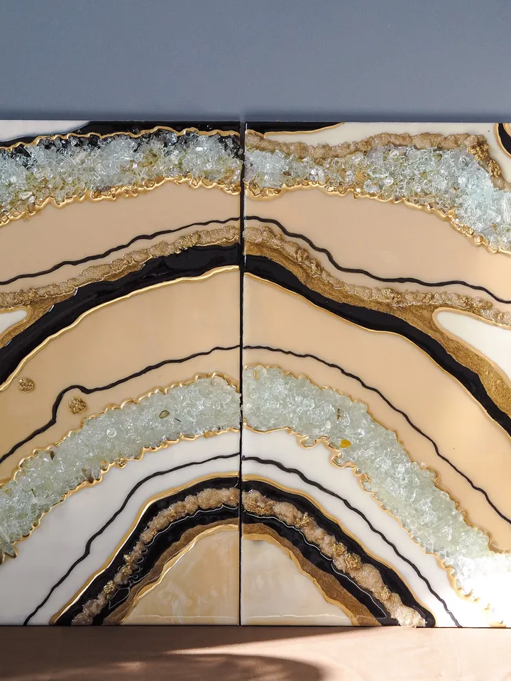interior painting in two parts