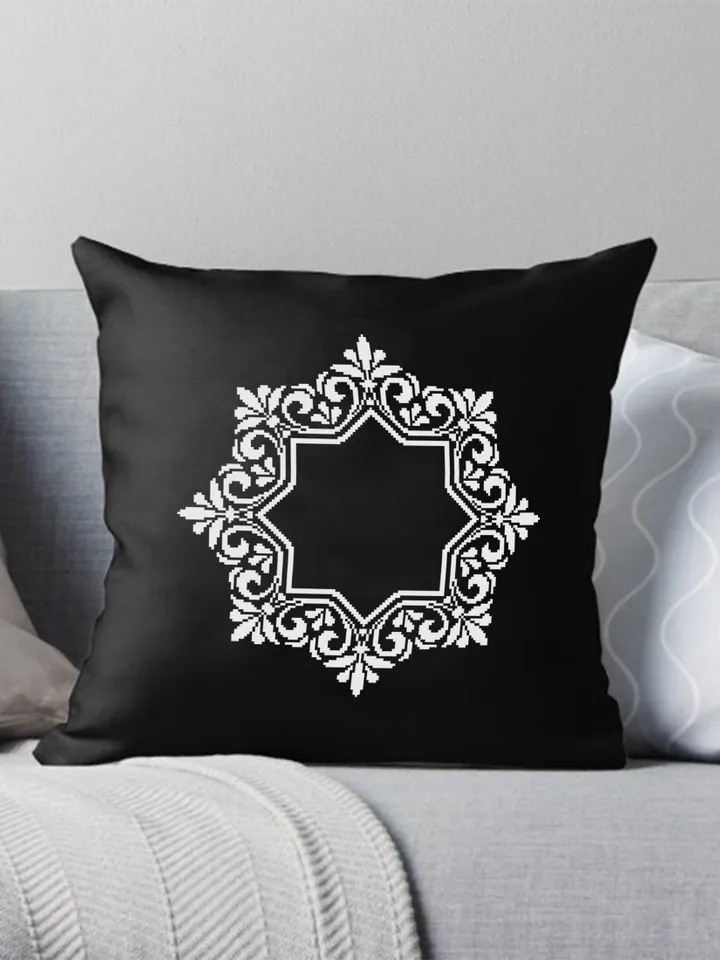 Mandala frame cross stitch pattern PDF download Monogram mandala cross stitch chart,  Mandala wreath pattern digital Round floral frame #Y10