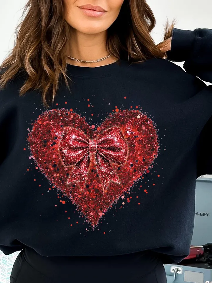 Valentine's day Heart Coquette bow Png, Retro Valentine Shirt Design, Valentine's Day Png, Valentine Love Png, valentine's day bow png