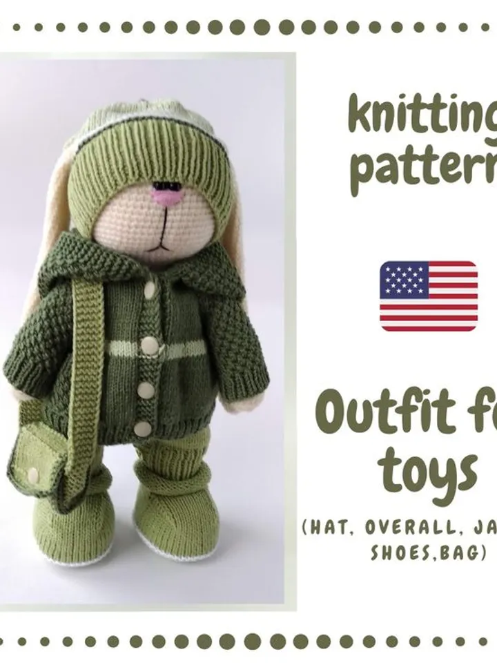 Pattern PDF clothes for Bunny