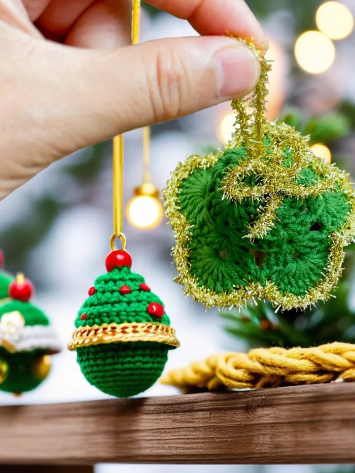 Too Flashy Xmass Crochet Bell Pattern - Mini Xmass Bells Ornament Winter Crochet Decor PDF Tutorial