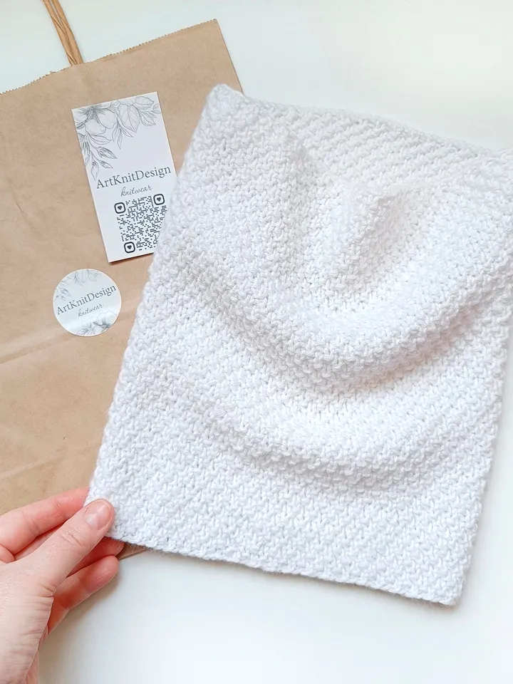 Cowl Knitting pattern Neckwarmer PDF Digital Download