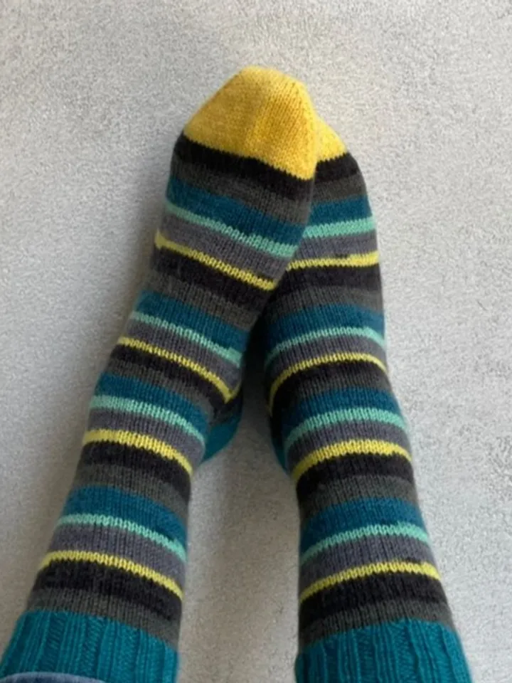 Handmade womens socks | Warm knitted accessory