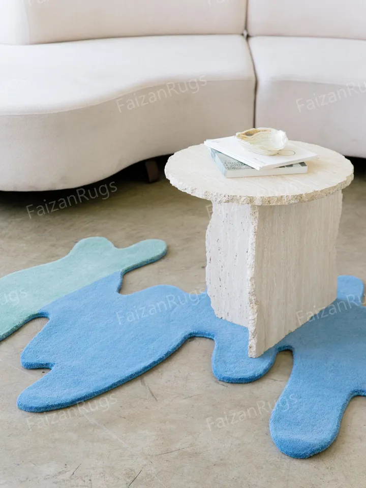Humankind Rug | Handmade 100% Wool Irregular Rugs & Carpets | Handmade Carpet For Living Room | Dining Room | Hallway | Multiroom Carpets