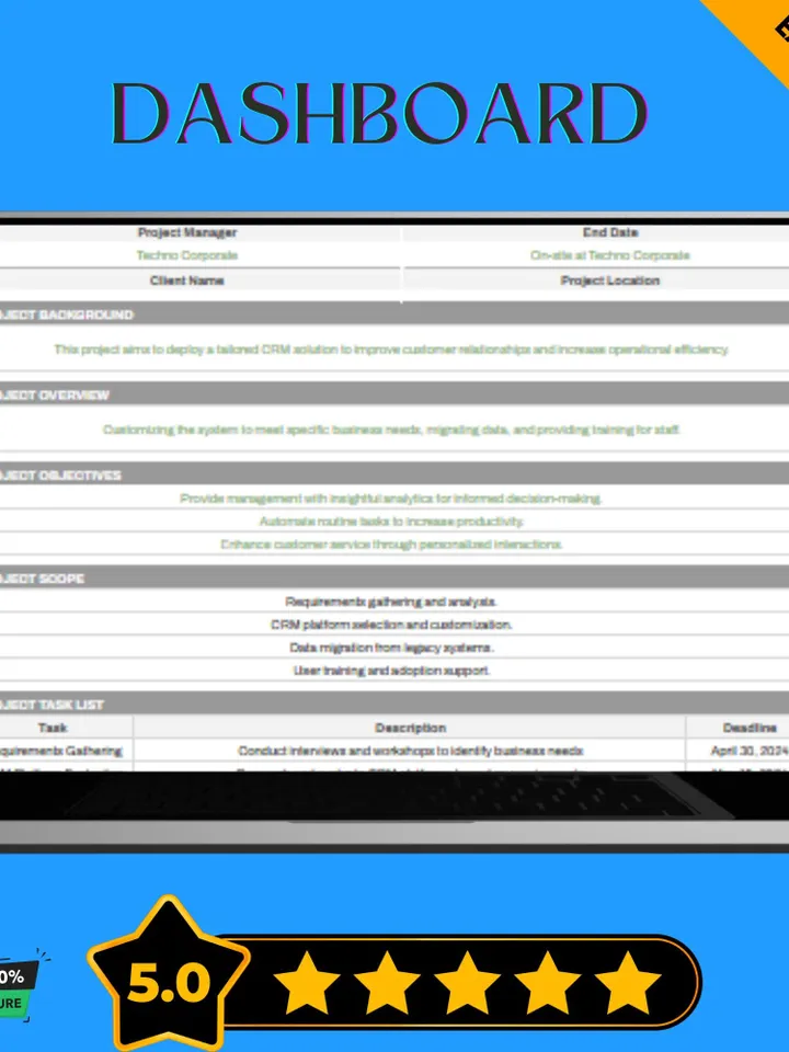Manager Statement of Work Template, Leadership Role Scope, SOW Agreement Form, Google Sheets Work Planner