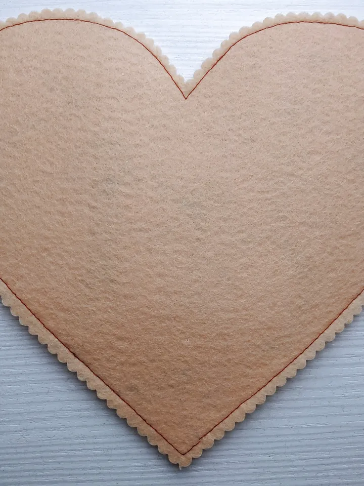 felt pattern, Valentines day card, Valentines day card pattern, felt cute postcard pattern, felt heart pattern, Valentines day gift, Valentines day décor, felt heart PDF sewing pattern, love romantic card, anniversary engagement card, Valentines ornament