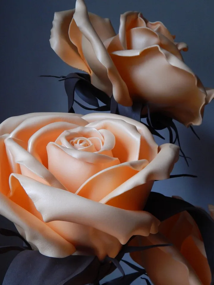 floor lamp, floor lamp roses, large flowers, flowers roses, luminous , lumino rosesus flowers, floor lamp for the bedroom. floor lamp