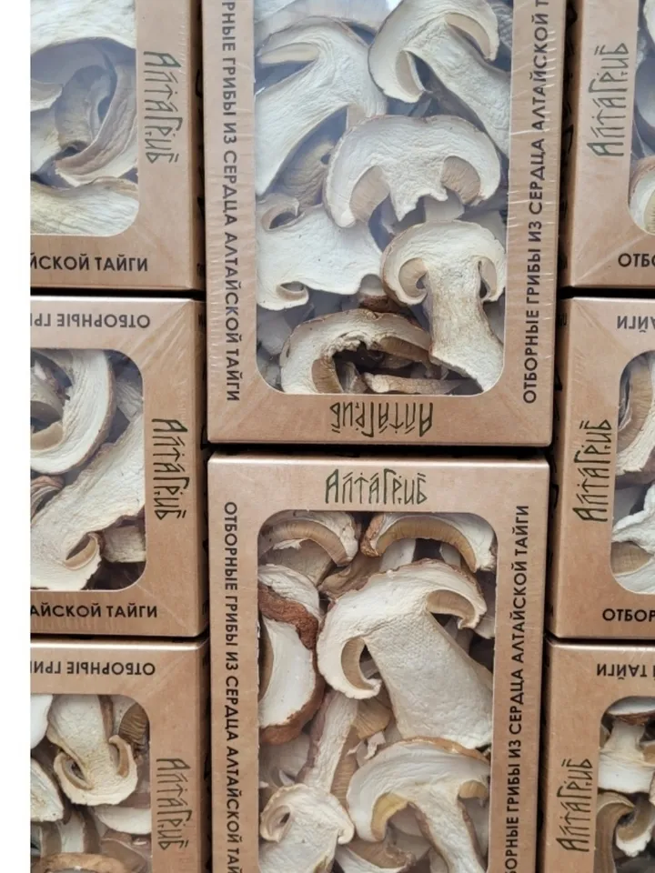 Mushrooms Altai-Alta Mushroom Dried white mushrooms 40 g Altai Extra glutathione GSH ERG