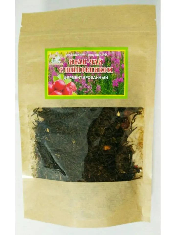 Ivan Tea Fermented With Rosehip Healing ECO-Product From The Siberian Taiga / 50 gr