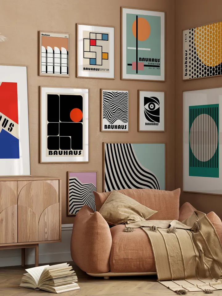 1500+ BAUHAUS Art Prints for Home Decor - Gallery Set -Digital Art Digital Print - MEGA BUNDLE 1500+ Art Prints Set -Gallery Wall Decoration