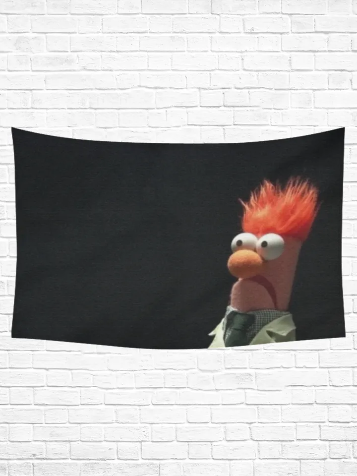 Beaker Wall Tapestry, Cotton Linen Wall Hanging