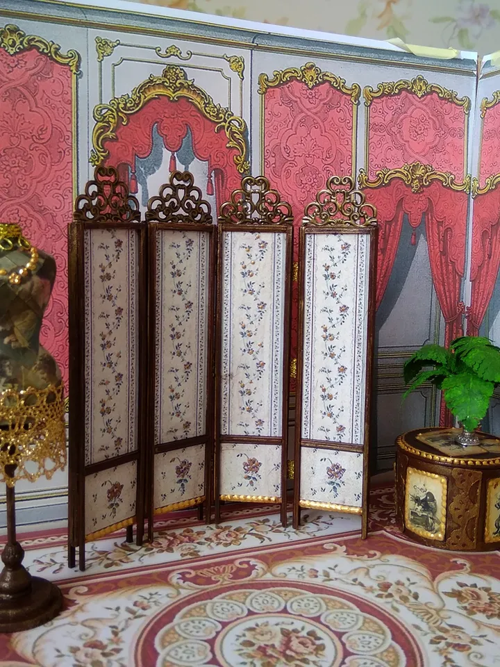 Screen for dollhouse.1:12 scale.