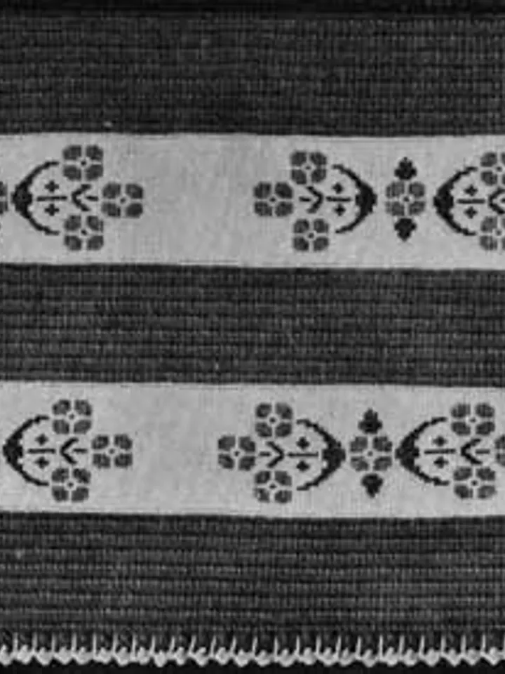 Crochet Pattern Vintage Afghan Embroidered Digital Download PDF