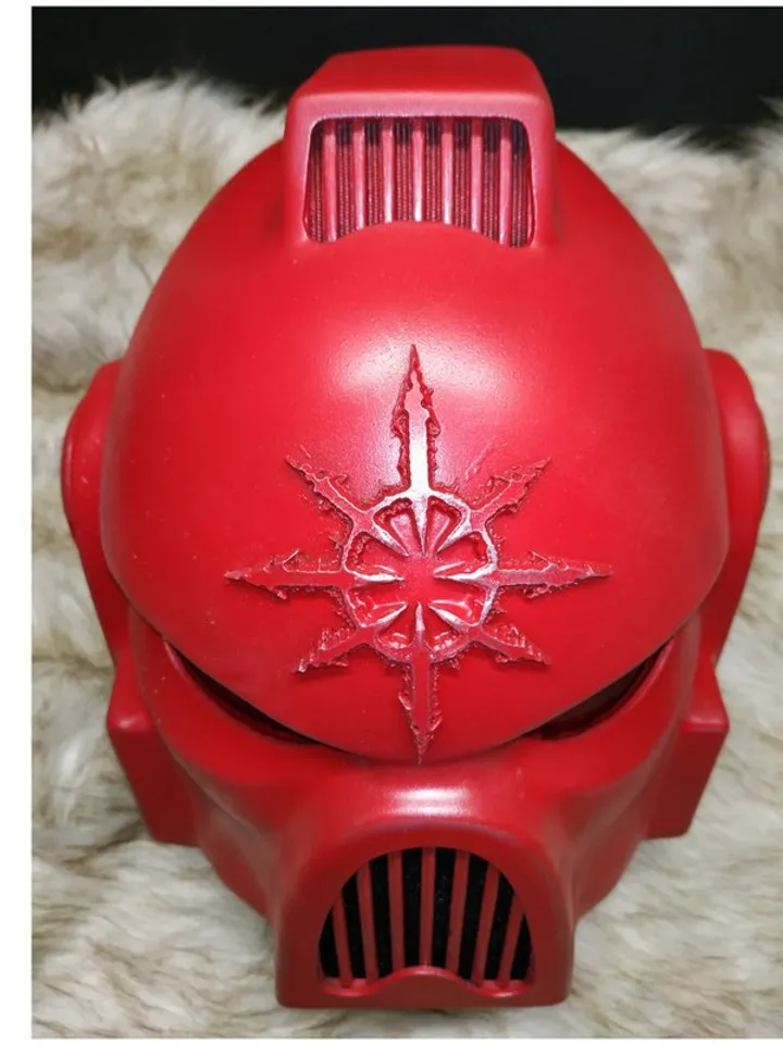 Dawn of war spacemarine helmet - Warhammer 40k - mark of chaos - cosplay armor