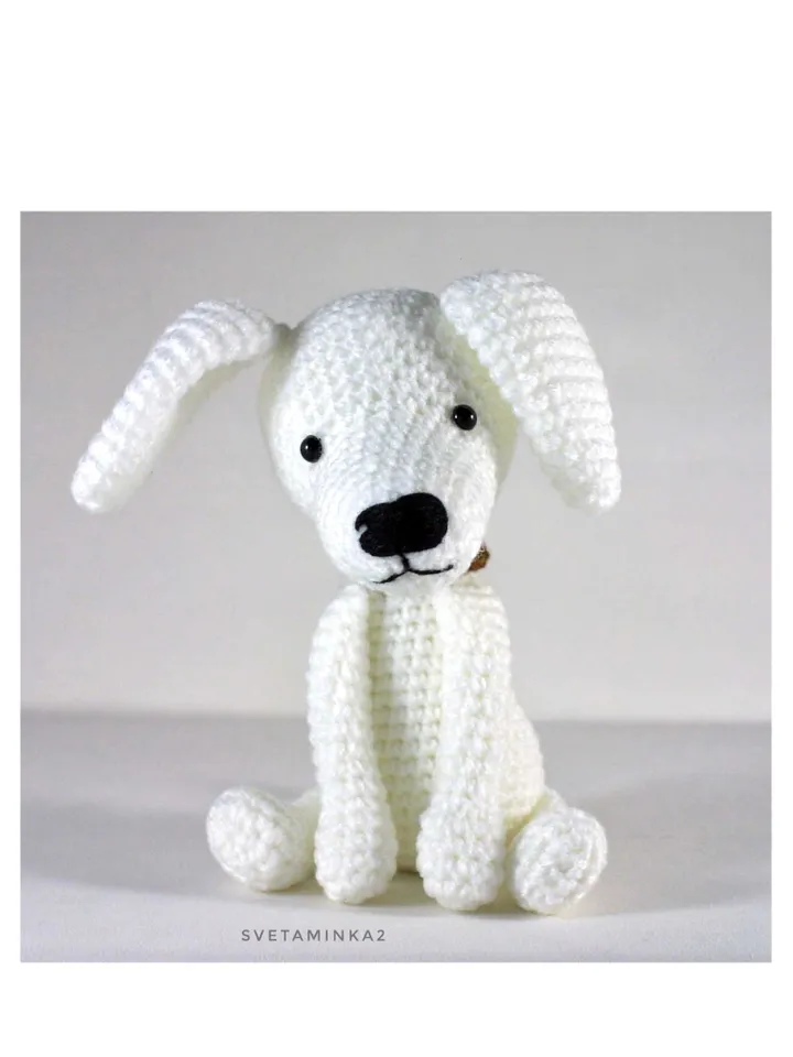 Crochet Dog Pattern. Crochet Puppy Pattern. Amigurumi. Digital Download. PDF.