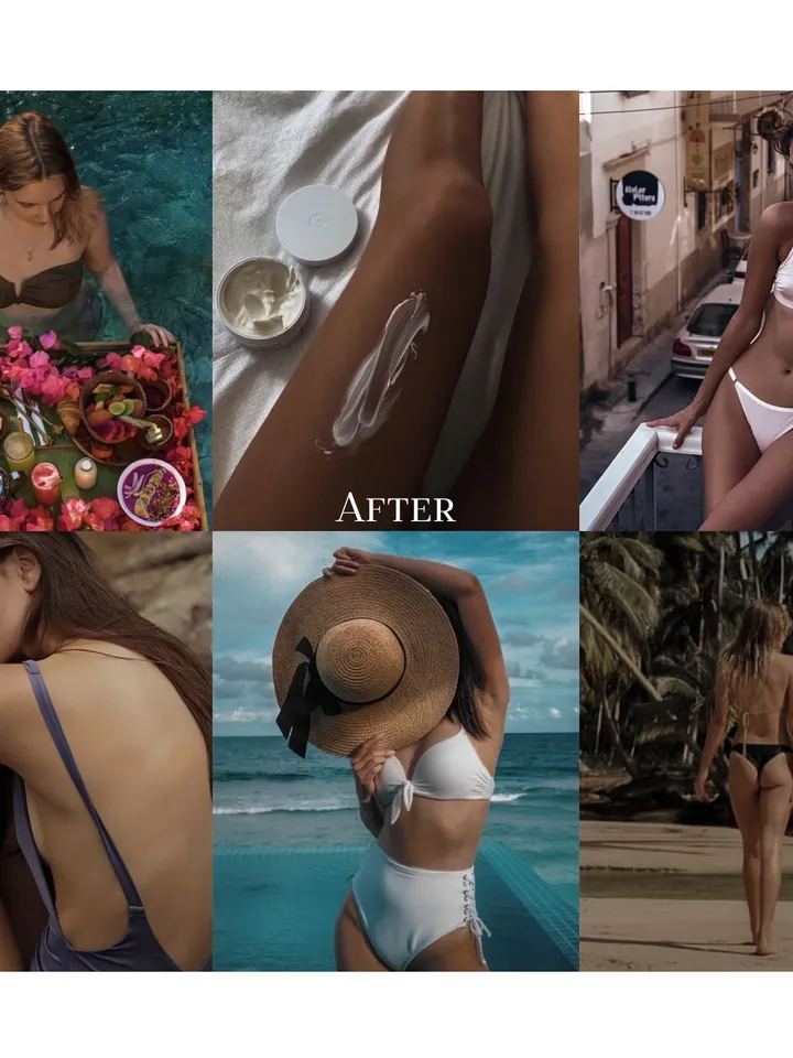 Tan Presets, Lightroom mobile presets, beach Lightroom presets, Beauty skin presets, Tanned presets, Tanned filters