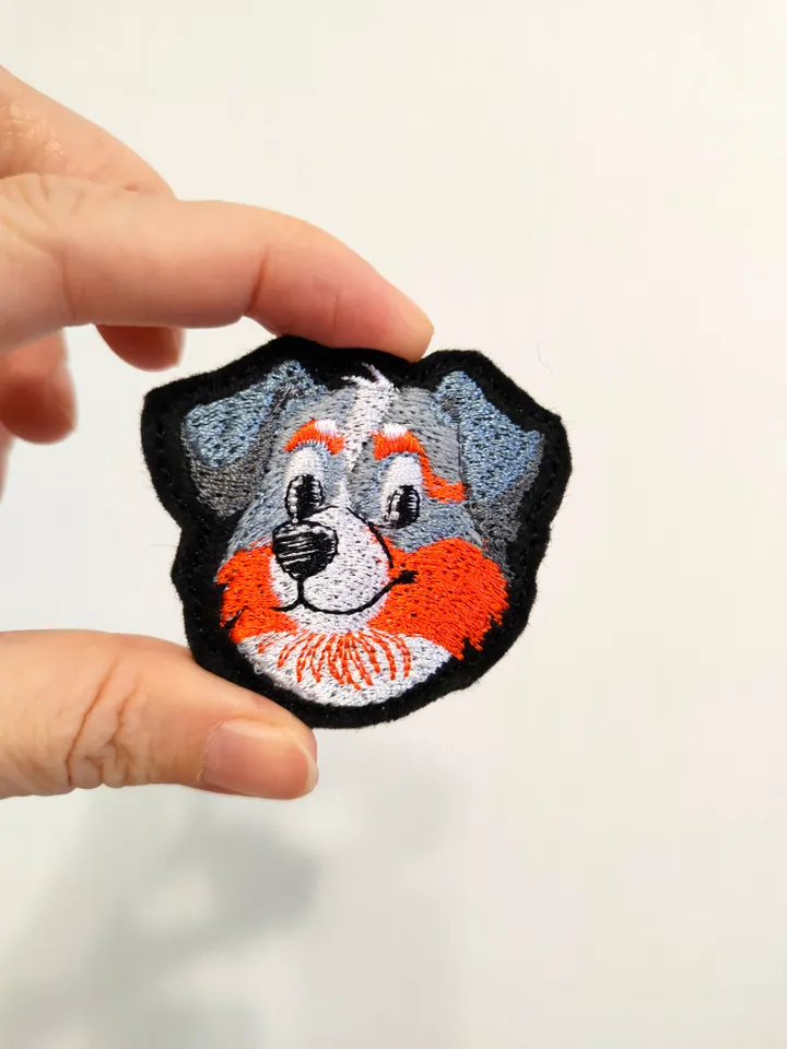 Set of machine embroidery designs "Australian Shepherd"