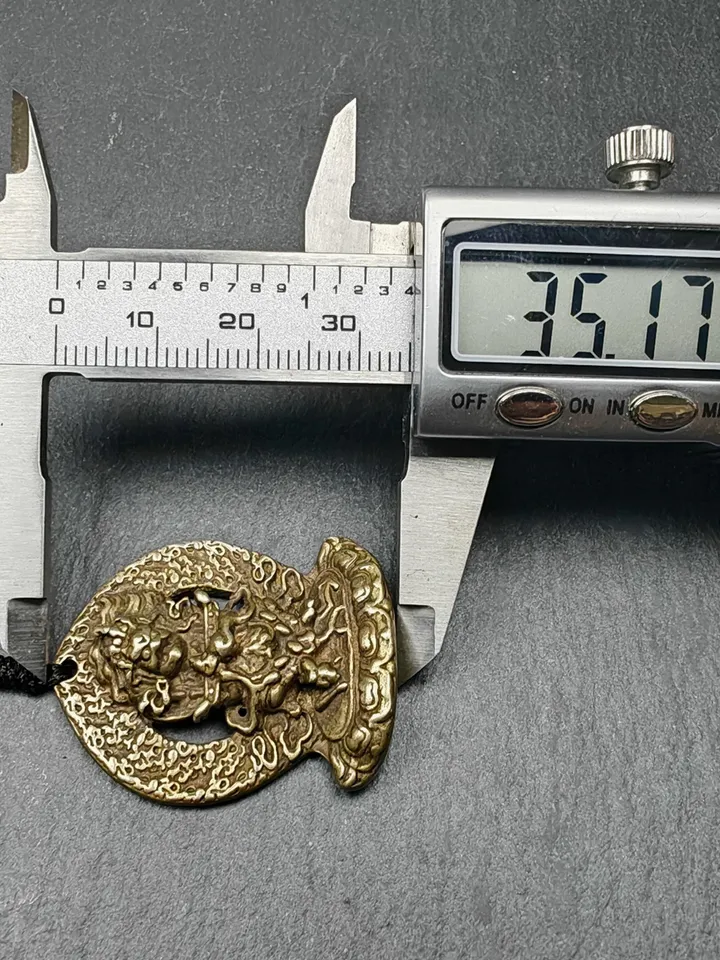 Gandhanra Antique Tibetan Buddhism Amulet Pendant,Panjaranata Mahakala,80 Years Old