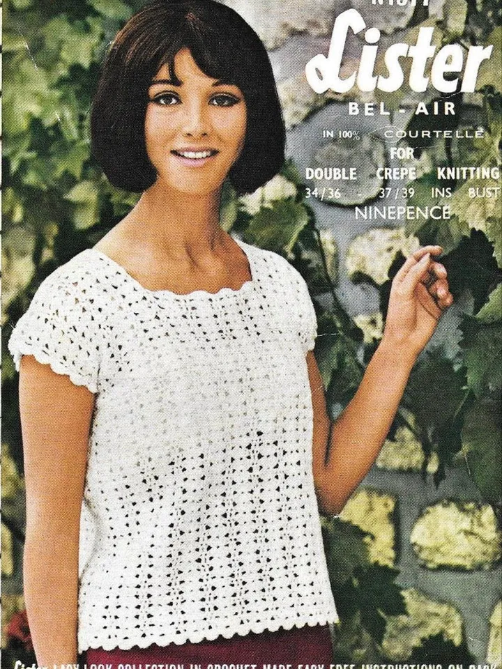 Top crochet pattern, crochet top pdf, easy crochet top pattern, women ladies top, instant download