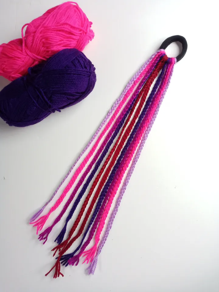 Hair Rope Water Resistant Washable Set Hair Rope Hair Clip