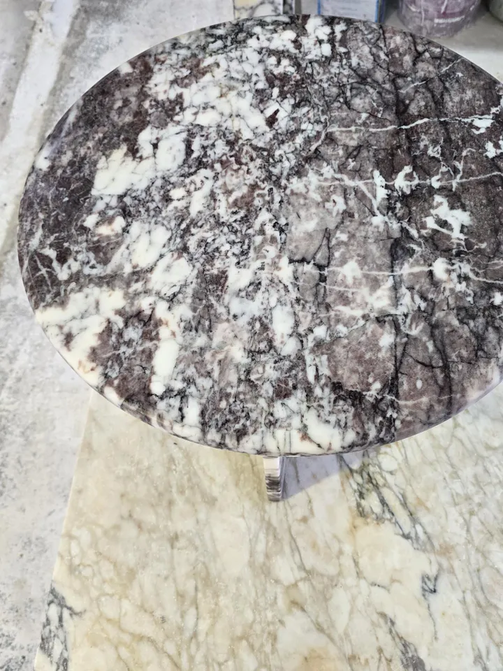 Calacatta Viola Marble Coffee Table handmade from real marble and fast shipping Special Colour