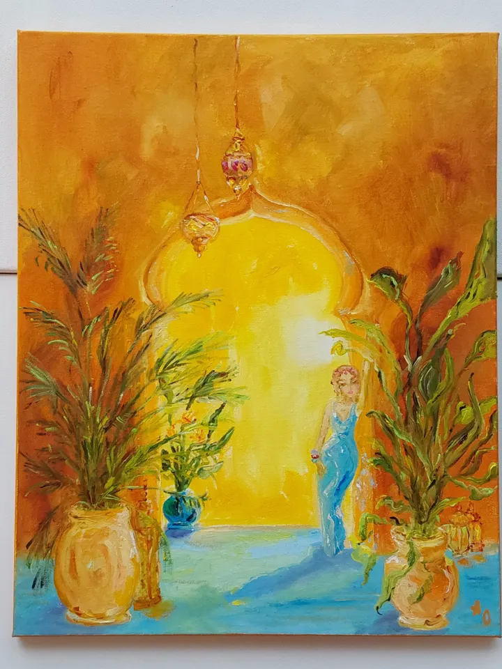 Oriental tale 40x50cm (16х20 inc)
oil on canvas