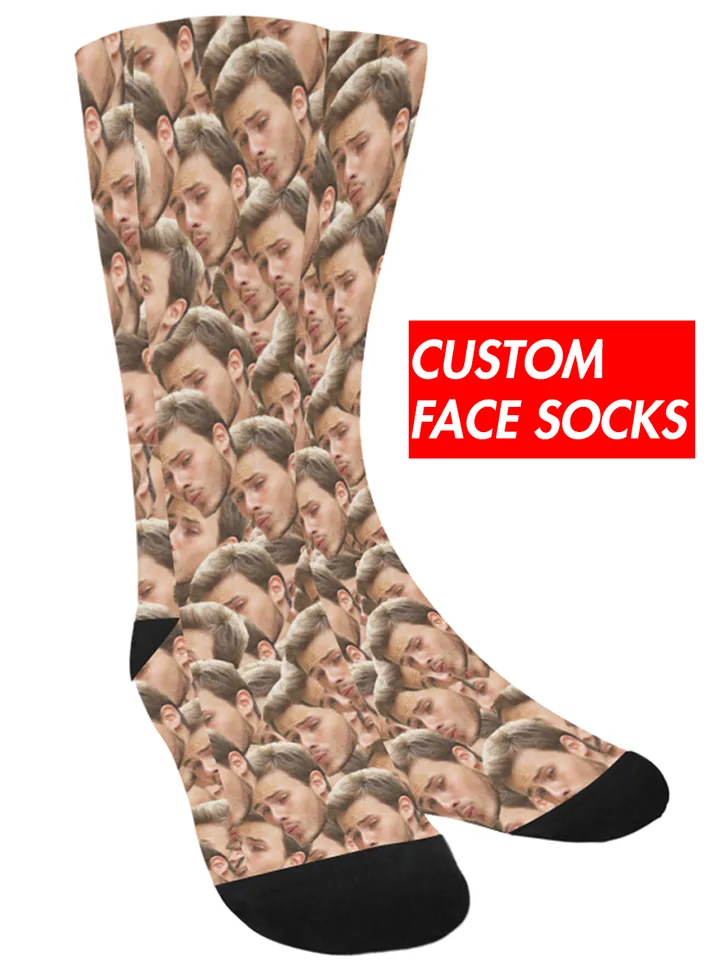 Best Custom Face Socks, Your Face on Personalized Socks