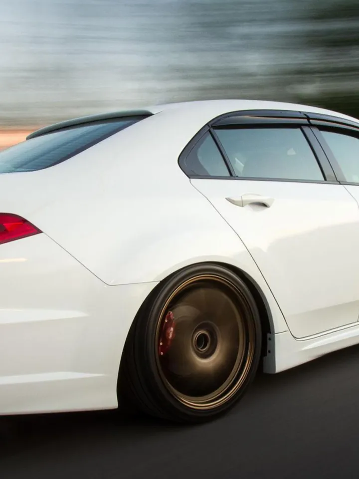 Rear lip Spoiler Mugen Style for Honda Accord EURO / Acura TSX CU 2008-2013