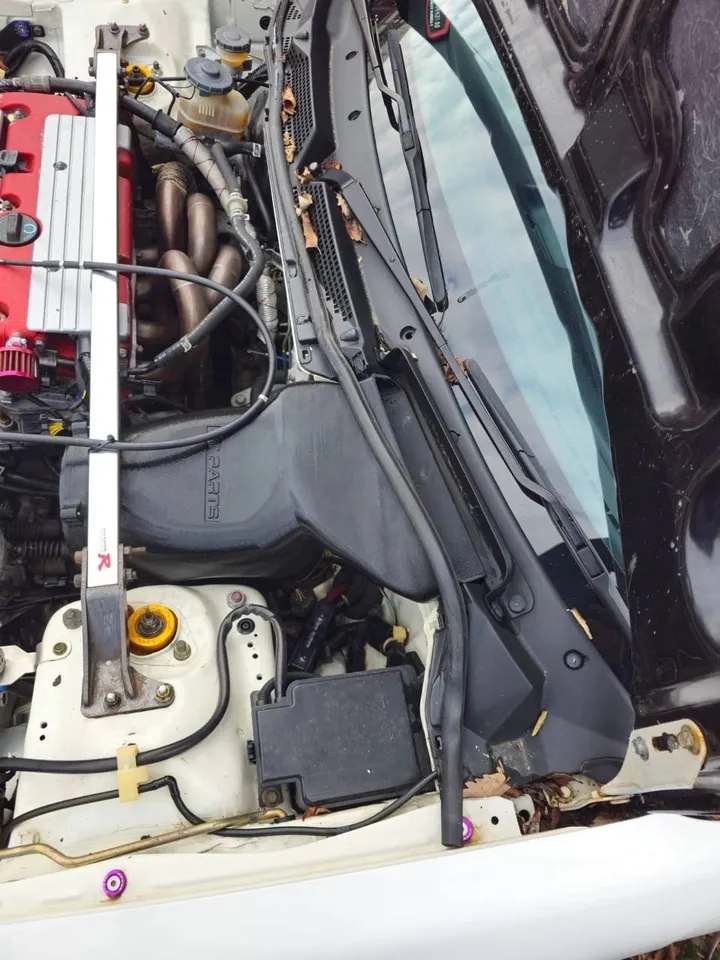 GruppeM type ram air cooling intake sistem HONDA Civic Eg Ek Integra DC2 K-swap RHD ( with S2000 oem filter)