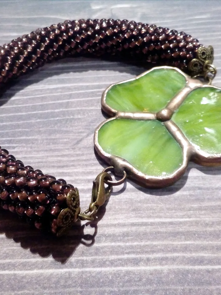 Shamrock bracelet, st patricksday, Clover leaf, trefoil, St Patricks clover, 3 leaf clover, Irish bracelet, st patrick