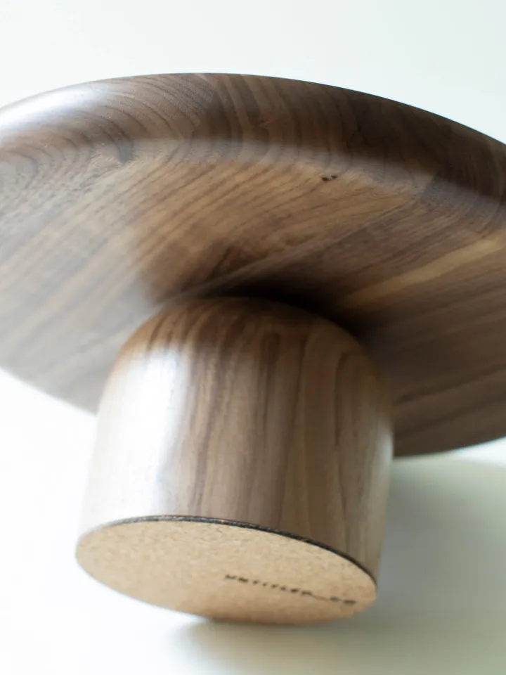 Modern Wood Cake Stand Food Riser