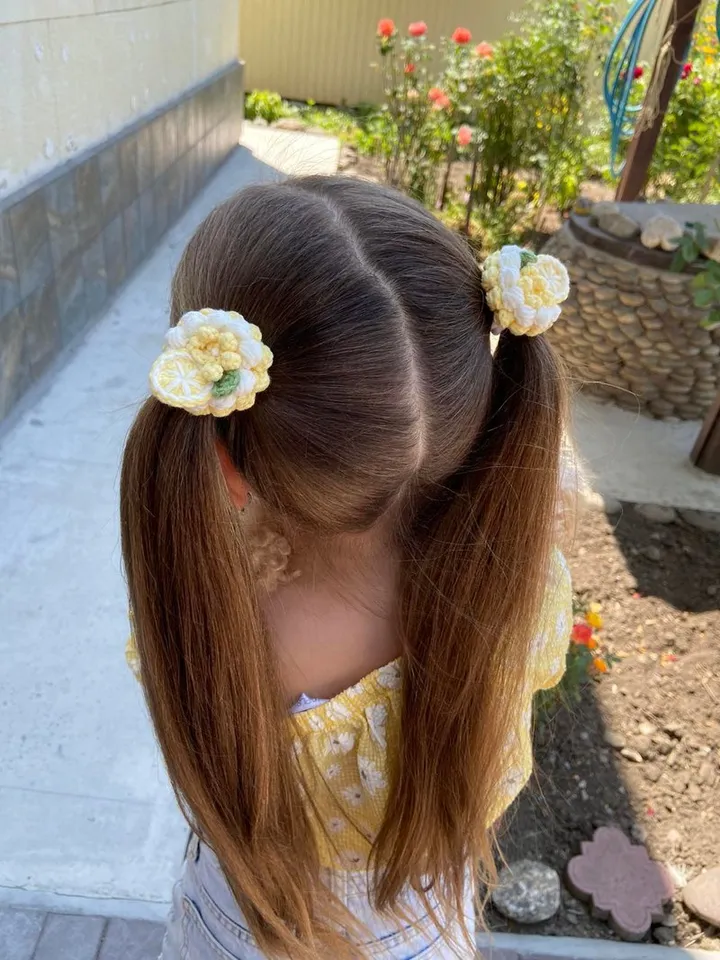 Hair accessories,hairrubber band for girl ,hand woven scrunchy,pretty haircut,