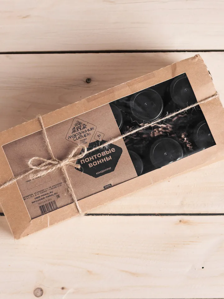 Antler bath set for women, 10x100 ml.
