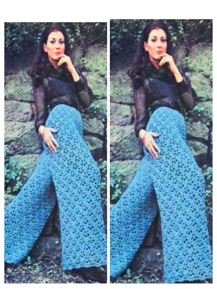 Pants crochet pattern, lace pants crochet, trousers crochet pattern pdf