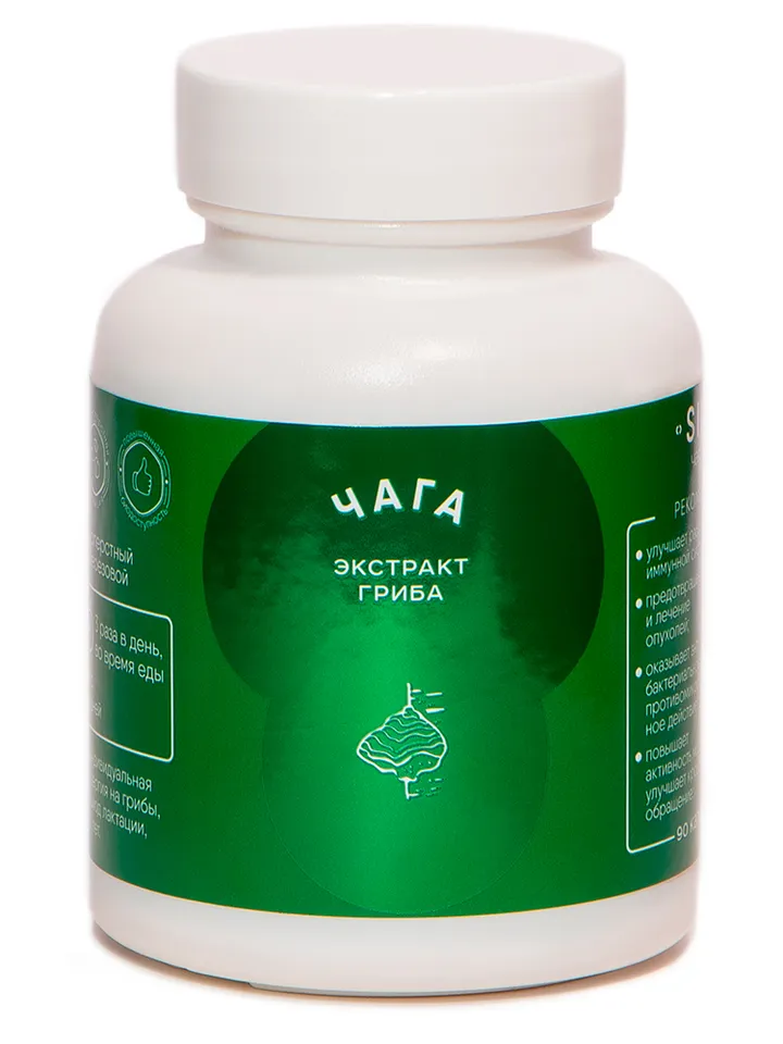 Chaga mushroom capsules 90 pcs.