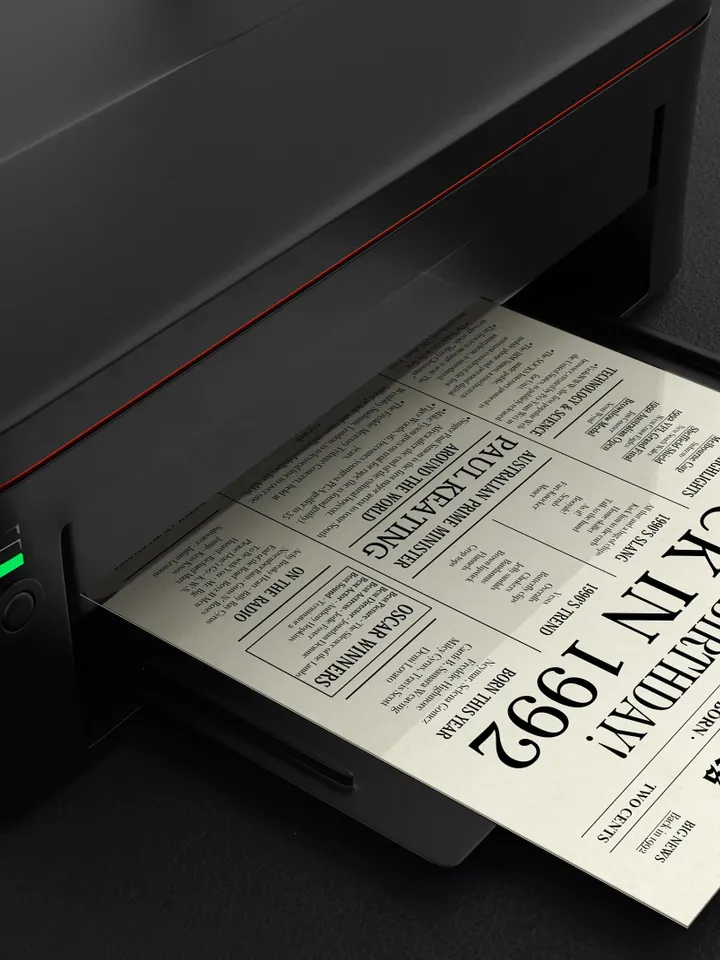 33rd birthday newspaper poster back in 1992 printable sign 1992 birthday fun facts 33 years ago digital download file australia birthday