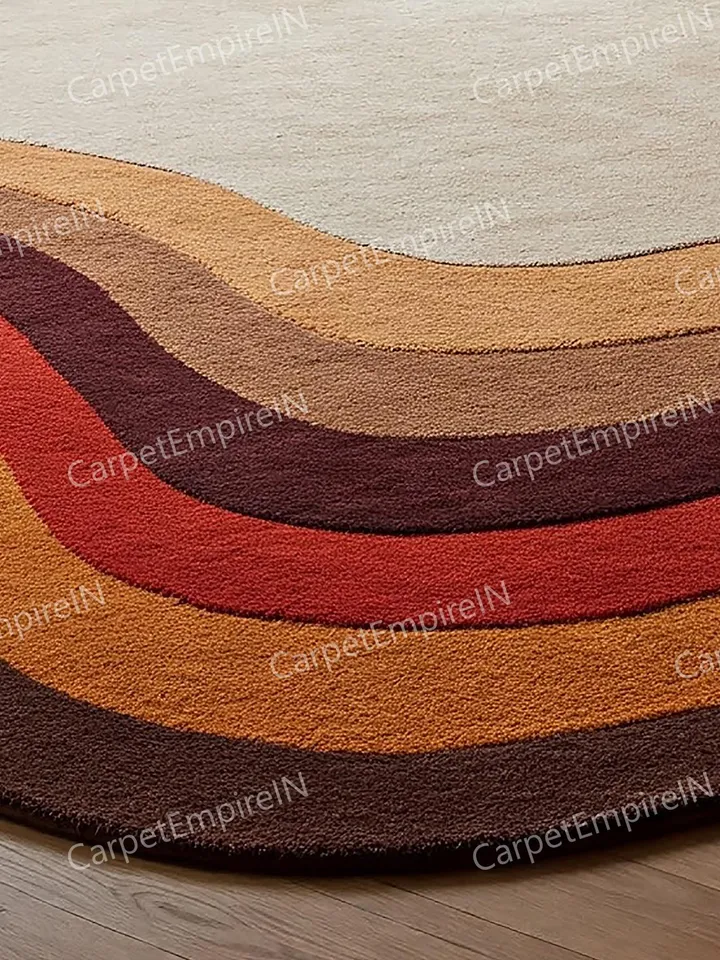 8x10 Irregular shaped rug | Hand-Tufted, Handmade, Layerd Rug, Carpet for home, personalized gifs, Kids rug, 3x5,4x6,5x7,8x10, Custom rug