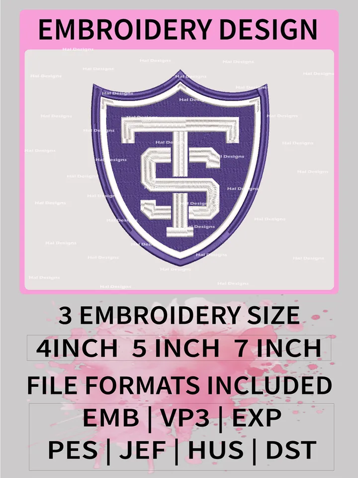 NCAA St. Thomas-Minnesota Tommies Embroidery File, 3 Sizes, 6 Formats, NCAA Machine Embroidery Design, NCAA Logo, NCAA Teams