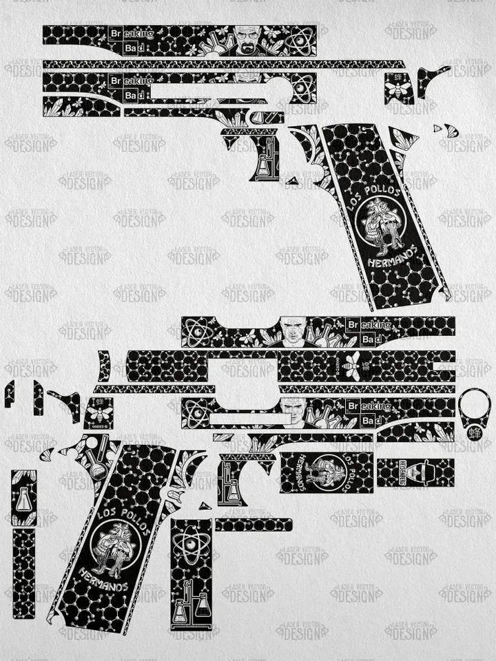 VECTOR DESIGN Colt 1911 government Br Ba