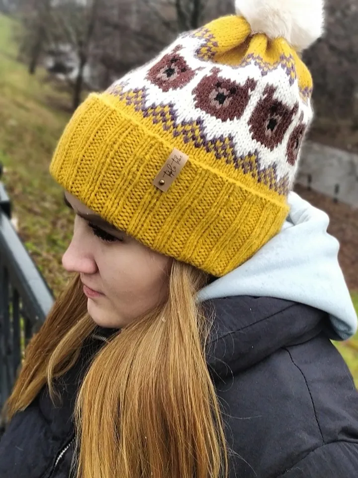 Bright womens hat