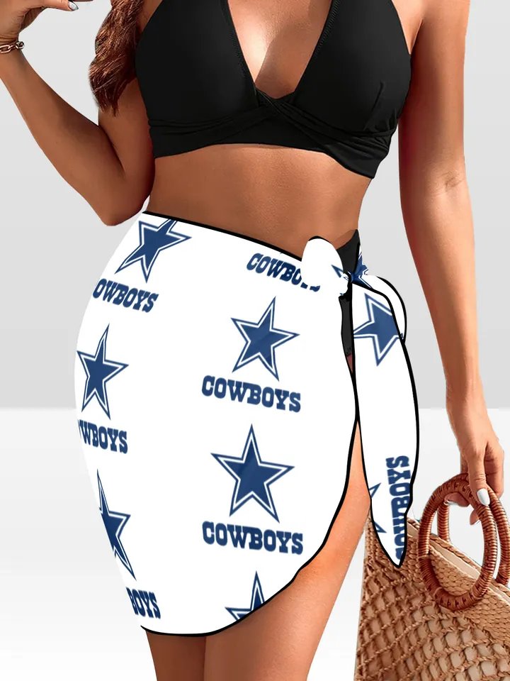 Dallas Cowboys Beach Sarong Wrap