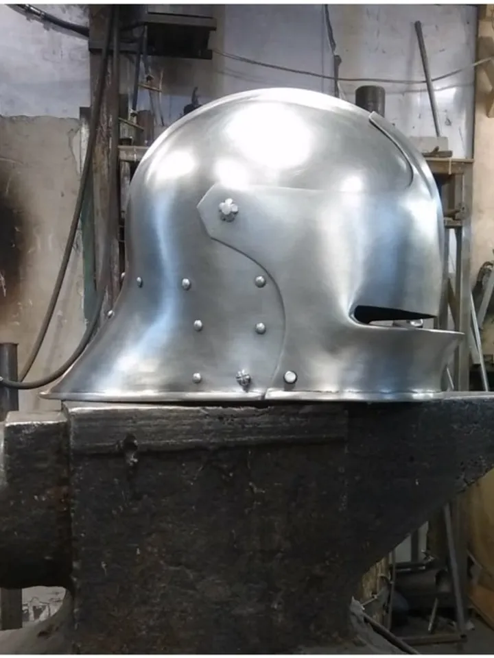 Sallet helmet - for sale - Steel helmet - salade - celata - tschelede - Schaller