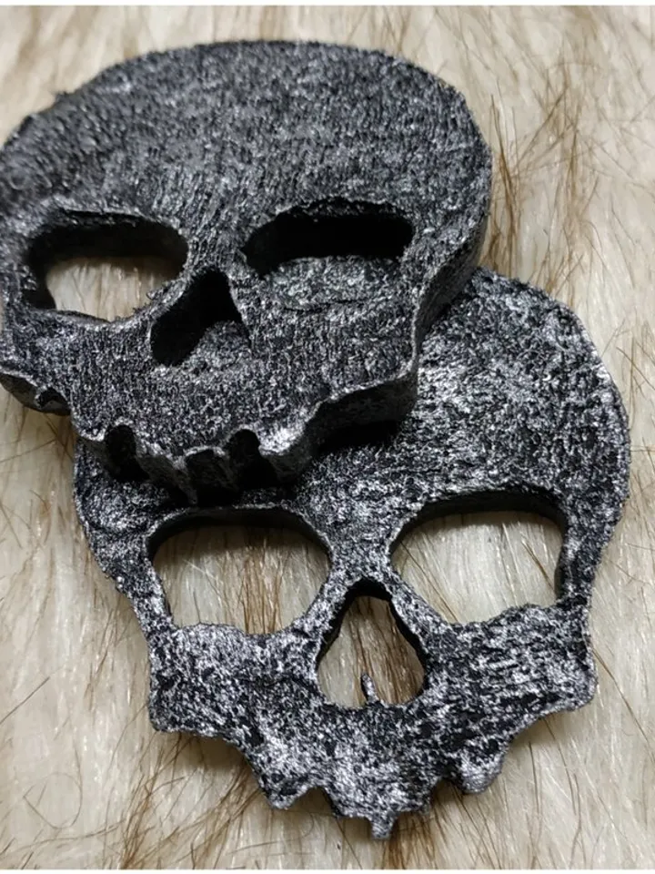 Skull - sign of the skull - decoration for weapons and armor - bas-relief for we