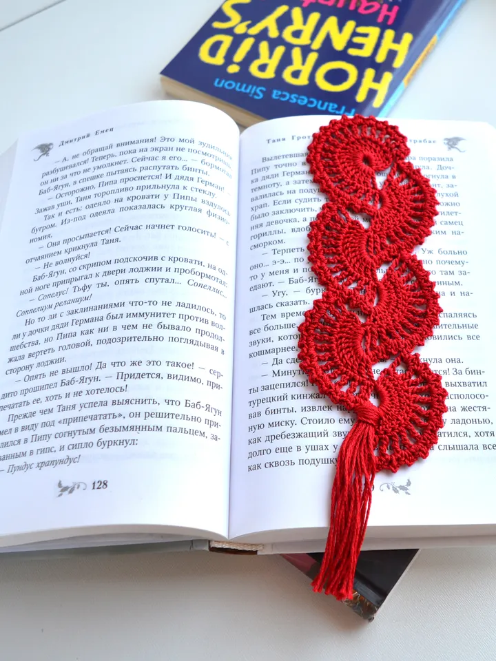 Bookmark crochet pattern